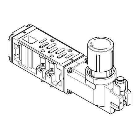 Festo Regulator Plate VABF-S1-2-R2C2-C-10 VABF-S1-2-R2C2-C-10